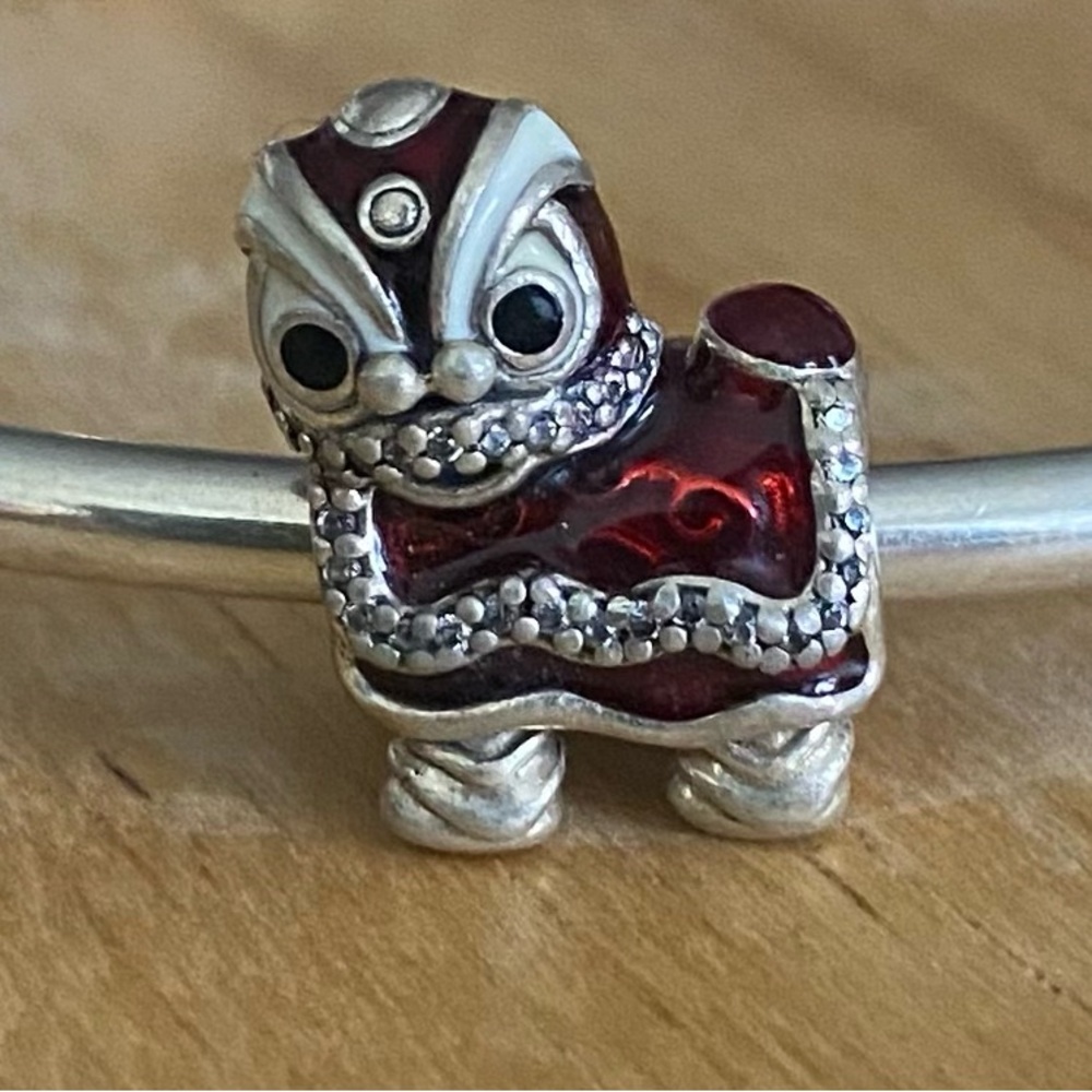 Pandora Chinese Dancing Lion Charm